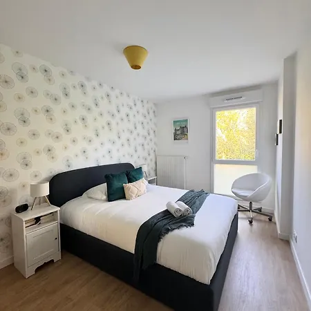 Lägenhet Chez Jules, Centre Rennes